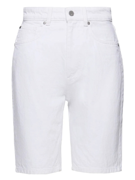  No44 Logo-patch Shorts - White 