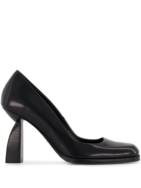  Nodaleto Angel N 90mm Leather Pumps - Black 