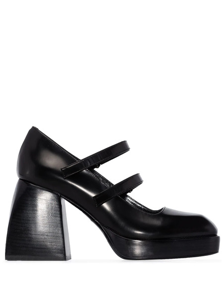  Nodaleto Bulla Babies 85mm Platform Pumps - Black 