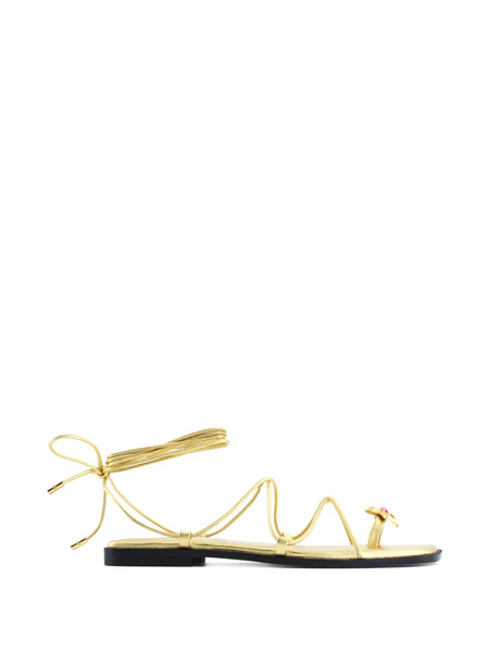  Nodaleto Bulla Isla Jewelled Sandals - Gold 