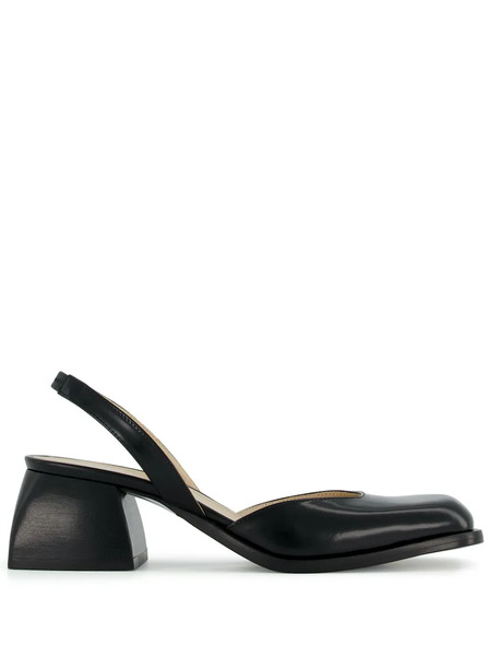  Nodaleto Bulla Jones 45mm Leather Pumps - Black 