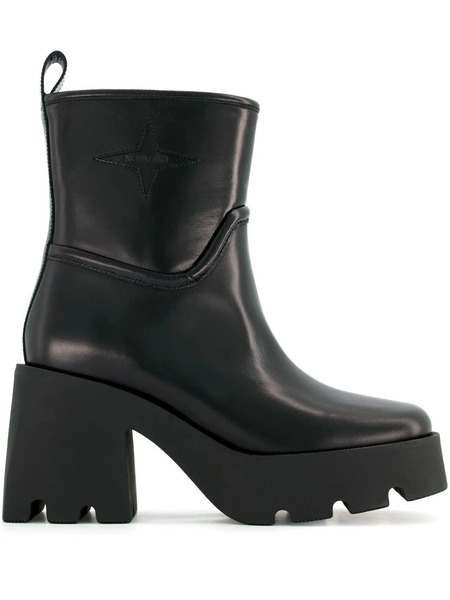  Nodaleto Bulla Rainy Leather Boots - Black 