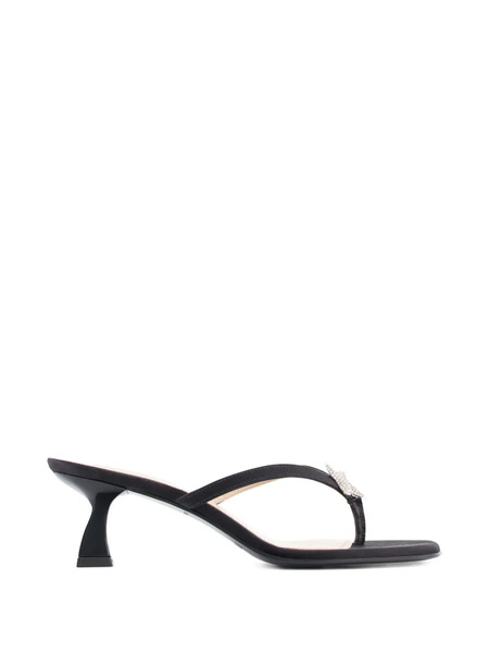  Nodaleto Dona Ariel Star Embellishment Sandals - Black 