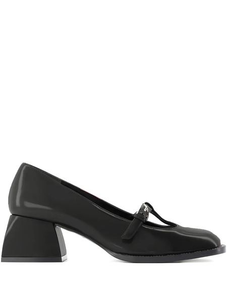  Nodaleto 50mm Bulla Bobby Buckle-strap Pumps - Black 