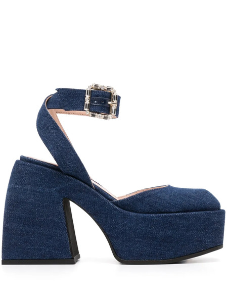  Nodaleto 120mm Bulla Sofia Pumps - Blue 