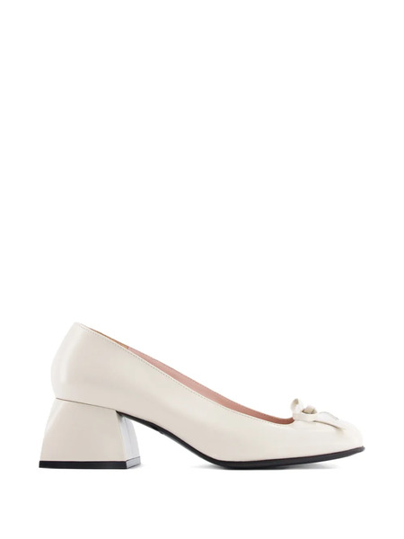  Nodaleto Node Bow Bulla Pumps - White 