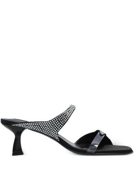  Nodaleto Rhinestone-embellished Sandals - Black 
