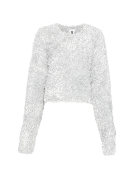  Noir Kei Ninomiya Lurex-effect Sweater - Neutrals 