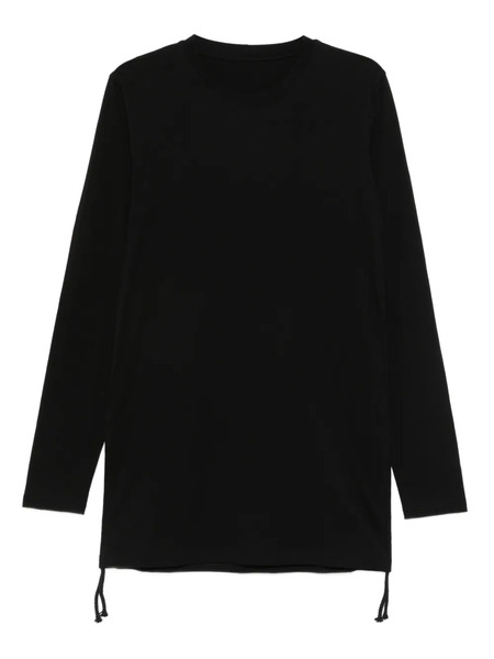  Nomen Nescio Drawstring Long-sleeve T-shirt - Black 