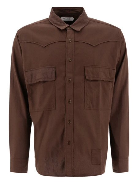  Nonnative Double-pocket Western Shirt - Brown 