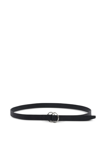  Nonnative Double-ring Leather Belt - Black 