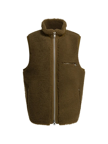 Nonnative Zip-up Sleeveless Jacket - Brown 