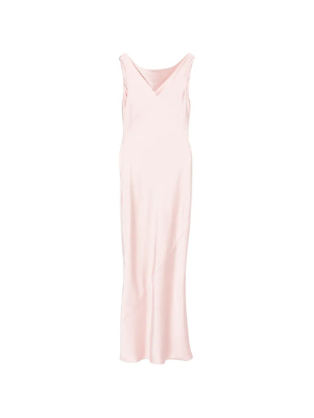  Norma Kamali Cowl-neck Gown - Pink 