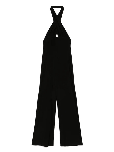  Norma Kamali Halterneck Jumpsuit - Black 