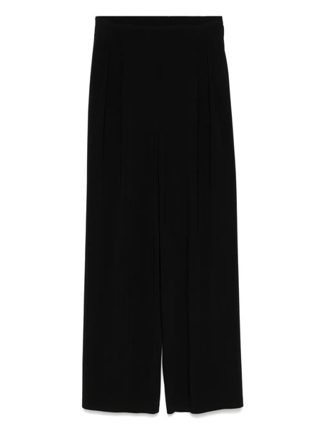  Norma Kamali Pleated Trousers - Black 