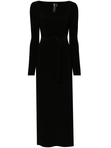  Norma Kamali Scoop-neck Maxi Dress - Black 
