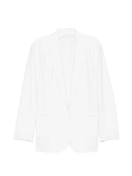  Norma Kamali Single-breasted Blazer - White 