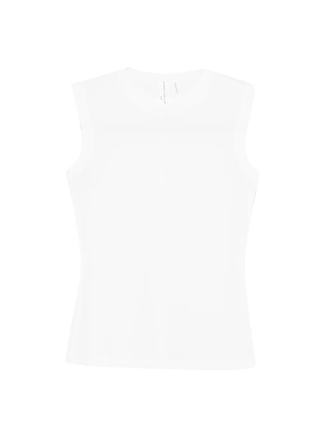  Norma Kamali Sleeveless Top - White 