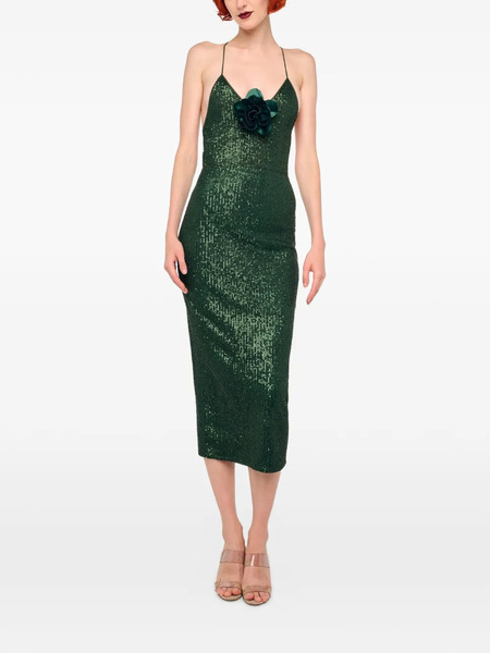  Norma Kamali Zip-fastening Midi Skirt - Green 