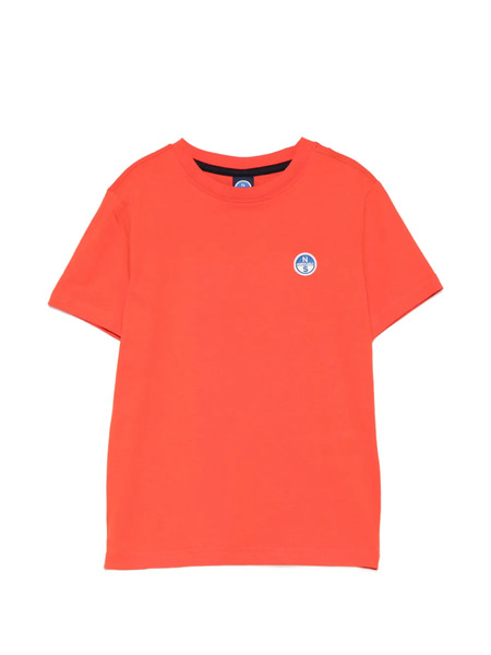  North Sails Kids Logo T-shirt - Orange 