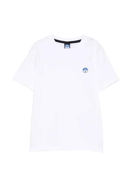  North Sails Kids Short-sleeve T-shirt - White 