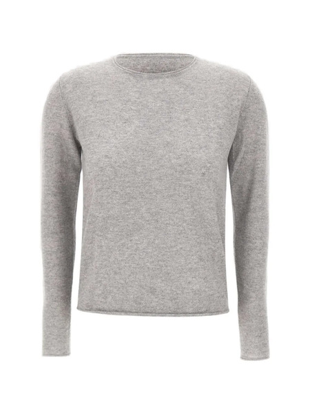  Not Shy Ayla Crew-neck Long-sleeve Sweater - Grey 
