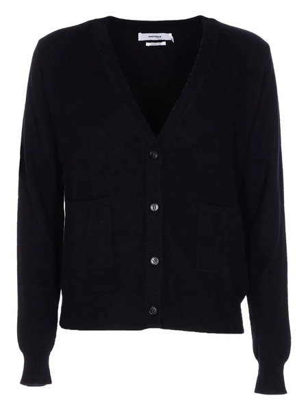  Not Shy Button-front Pocket Cardigan - Black 