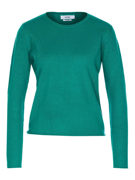  Not Shy Crew-neck Cashmere Sweater - Green 
