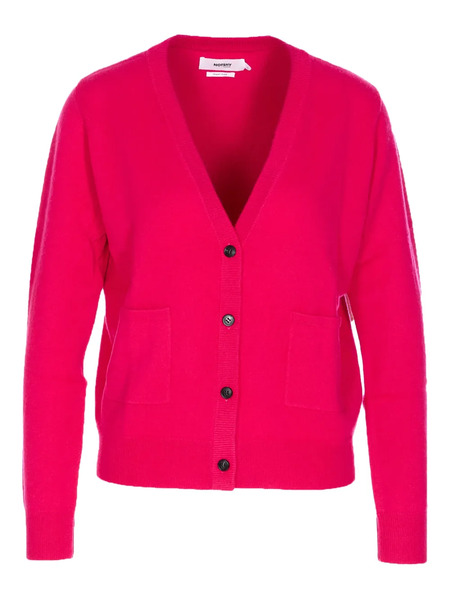  Not Shy V-neck Cardigan - Pink 