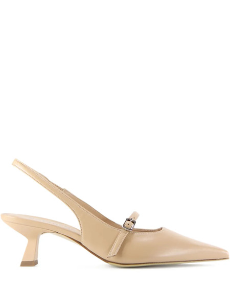  Notabene Elina Pointed-toe Slingback Pumps - Neutrals 