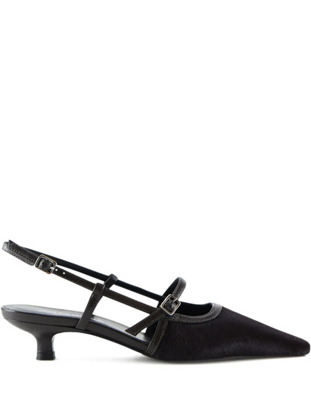  Notabene 35mm Elenne Calf-hair Pumps - Brown 