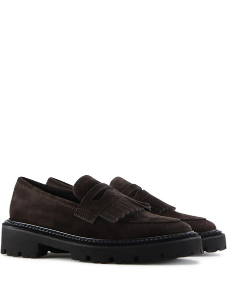  Notabene Tereza Fringe-detail Loafers - Brown 