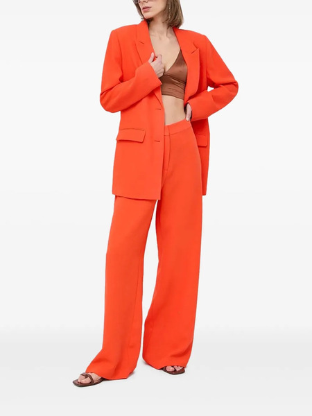  Notes Du Nord Single-breasted Blazer - Orange 