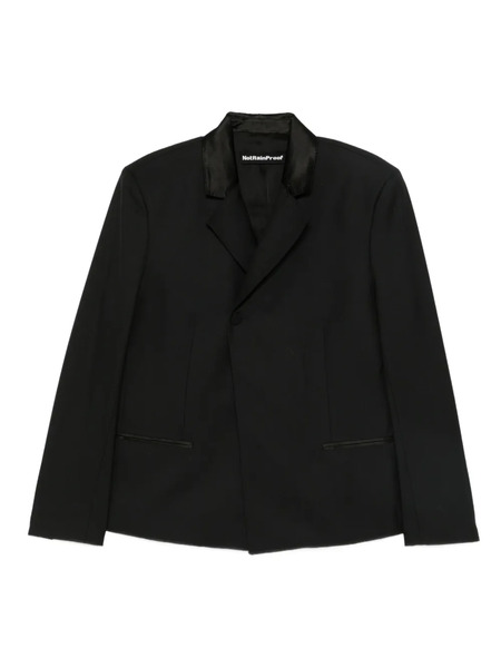  Notrainproof Notched-lapel Blazer - Black 