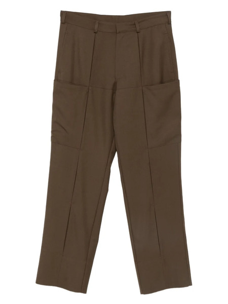  Notrainproof Panelled Trousers - Brown 