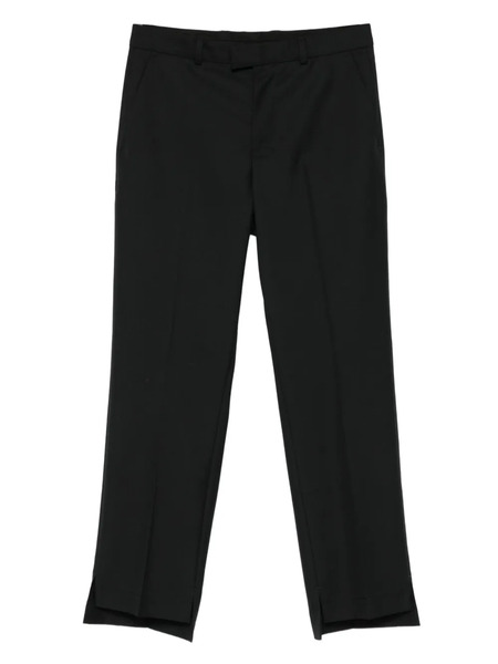  Notrainproof Side-slit Tailored Trousers - Black 