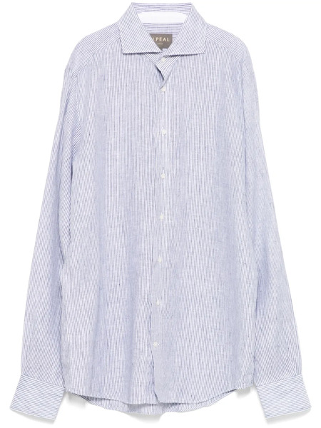  N.peal Cannes Linen Shirt - Blue 