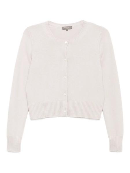  N.peal Chunky Crop Cardigan - Grey 