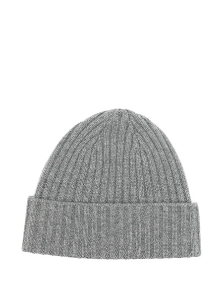  N.peal Chunky Ribbed Hat - Grey 