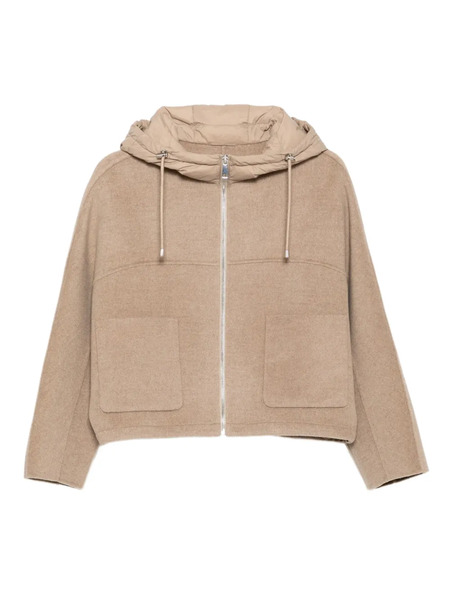  N.peal Cropped Jacket - Neutrals 