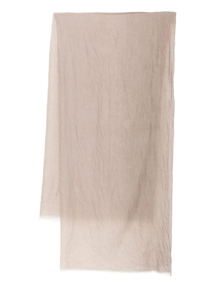  N.peal Dip-dye Cashmere Scarf - Brown 