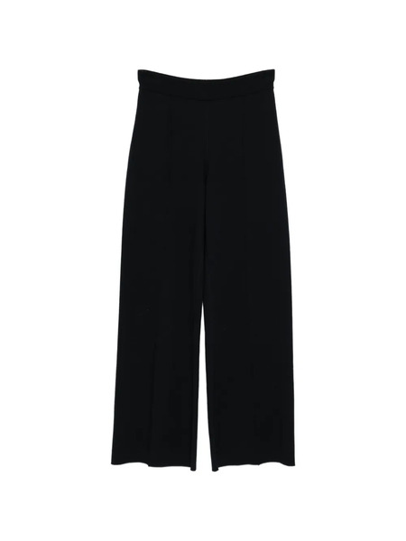  N.peal Doublefaced Knit Trousers - Black 