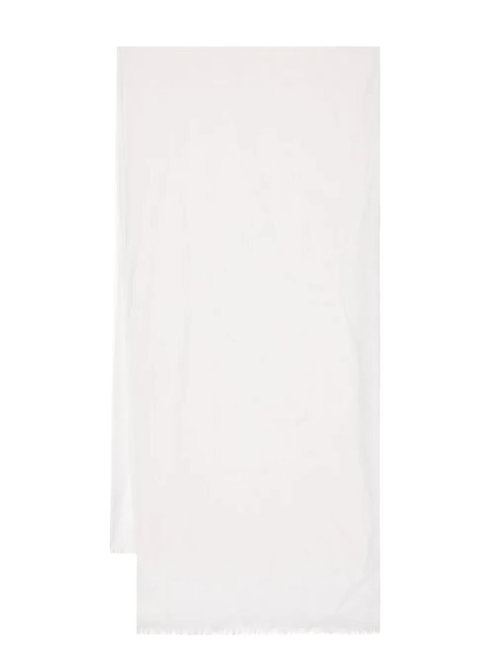  N.peal Frayed Pashmina Shawl - Neutrals 