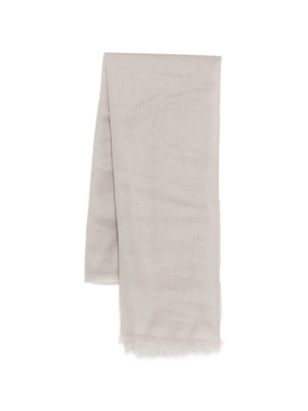  N.peal Frayed Scarf - Grey 