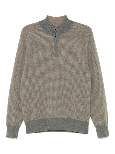  N.peal Herringbone Sweater - Brown 