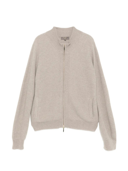  N.peal Honeycomb Cardigan - Brown 