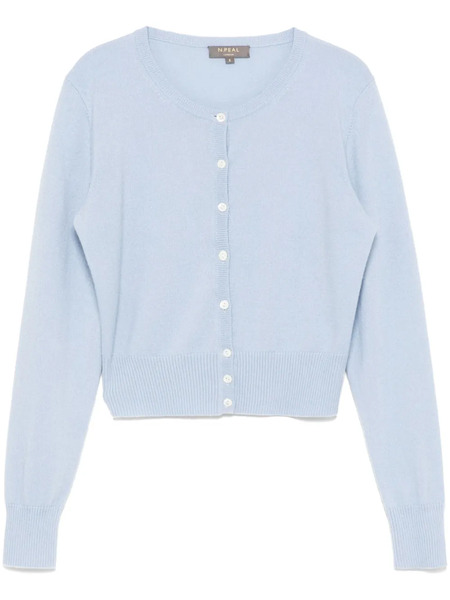  N.peal Ivy Cropped Cardigan - Blue 
