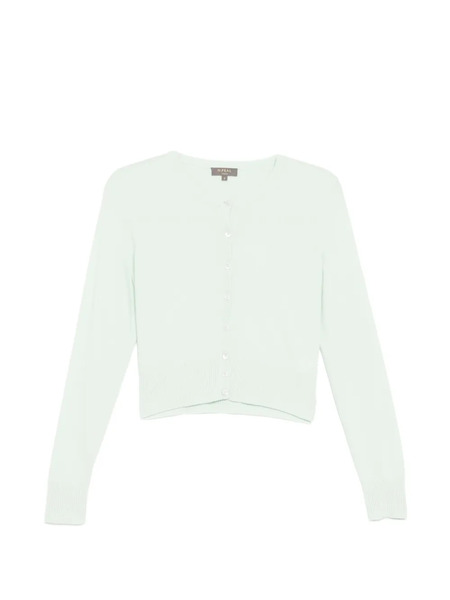  N.peal Ivy Cropped Cardigan - Green 