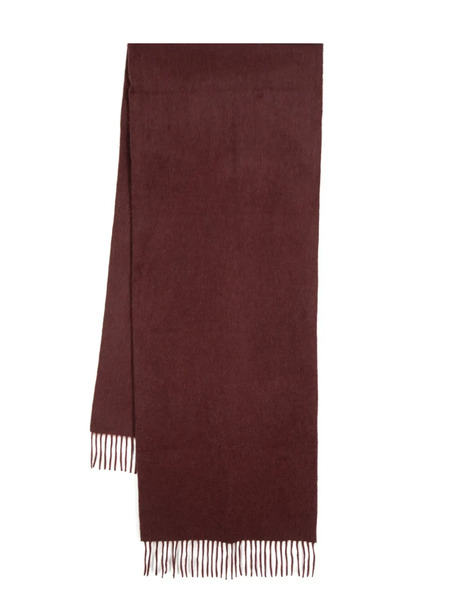  N.peal Large Woven Scarf - Red 