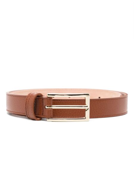  N.peal Leather Belt - Brown 